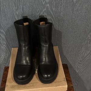 Black Leather Boots